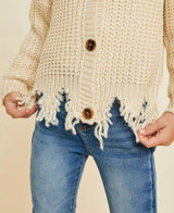 I Know I Can Cropped Cardigan - Pink Peach Boutique