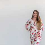 Rose Robe - Red - Pink Peach Boutique