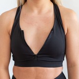 Eco-Friendly Racer Back Sports Bra - Pink Peach Boutique