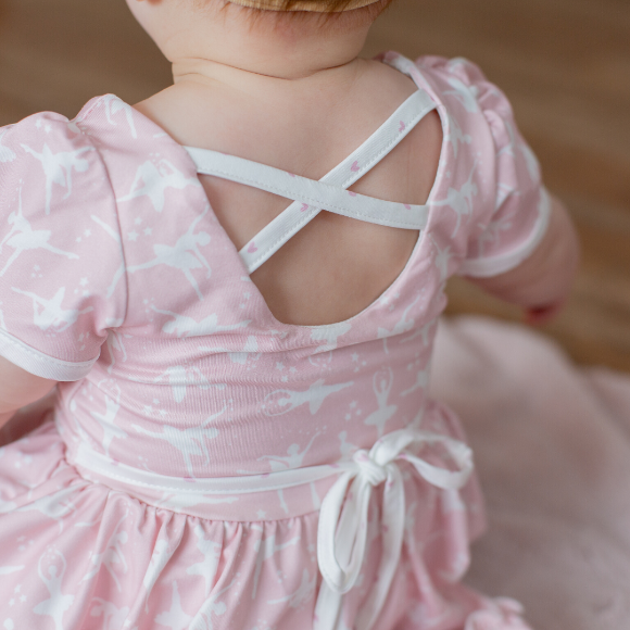 Toddler Girl Pink Dress - Pink Peach Boutique