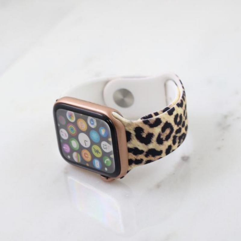 Leopard Print Watchband - Pink Peach Boutique