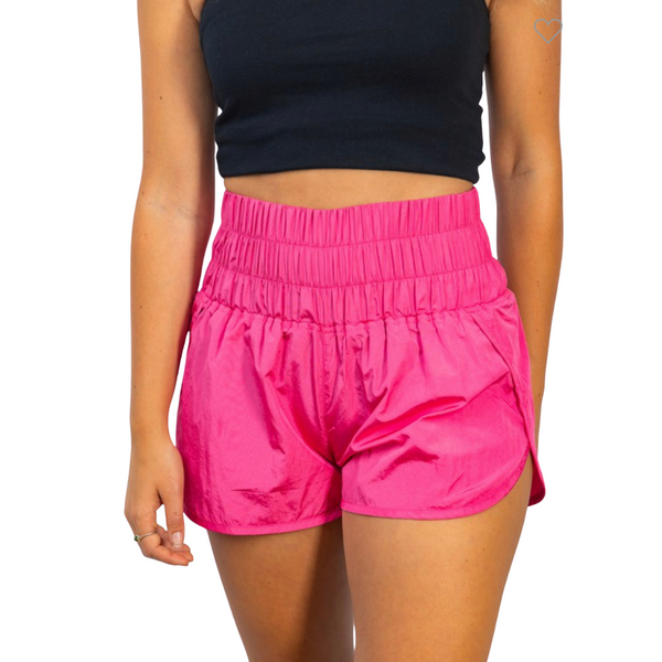 Bold Beautiful You Active Shorts - Pink Peach Boutique