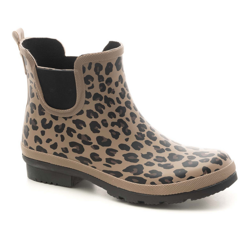 Corky's Yikes Rain Boots - Leopard - Pink Peach Boutique