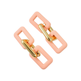 Square Drop Earring - Pink Peach Boutique