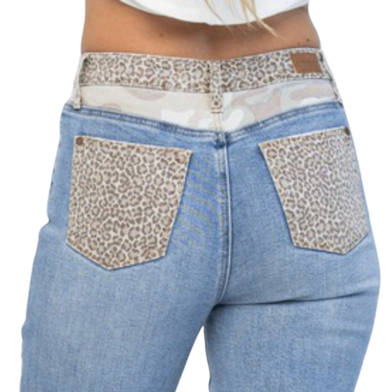 Judy blue cheetah deals jeans