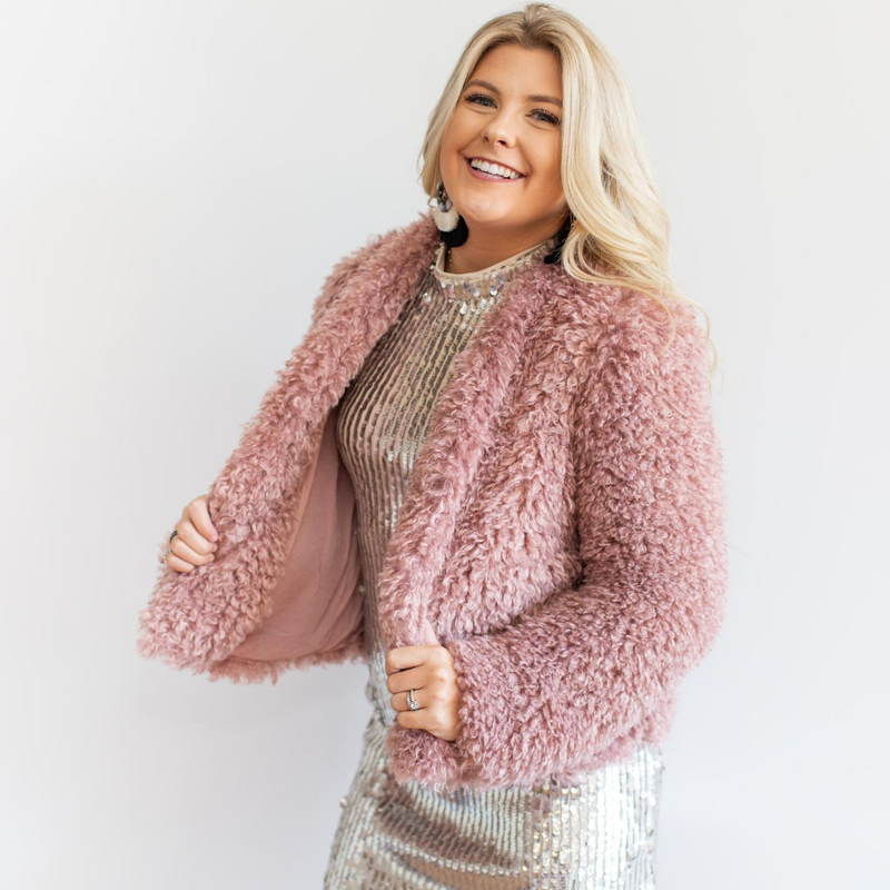 Sparkle and Shine - Silver Sequin Dress - Pink Peach Boutique
