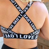 Cheetah Love Sports Bra - Pink Peach Boutique