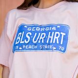 Georgia Bless Your Heart Graphic Tee - Peach - Pink Peach Boutique