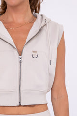 Hoodie Vest - Shop Amour Boutique