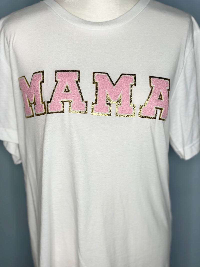 MAMA Patch Tee - Shop Amour Boutique